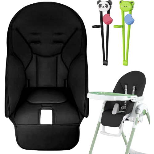 High Chair Covers For Baby -Universals Replacement Cover For High Chairs, Multifunctional Highchair Seat Padding Cover,Padding Seat For Kids Chairs, For B-aoneo, K-osmic Jan (with Training Chopsticks