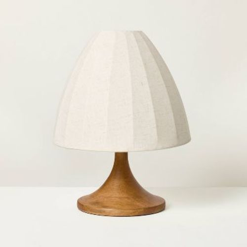 Wood Trumpeted Table Lamp - Hearth & Hand™ with Magnolia