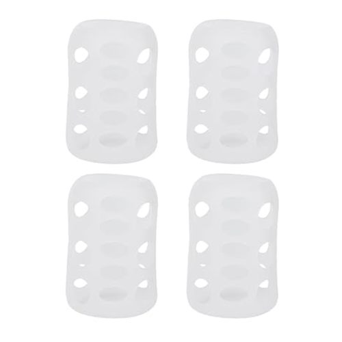 4Pcs Silicone Bottle Covers Nursery Protector Sleeves for Feeding Bottles Durable and Flexible Bottle Sleeves for Enhanced Grip and Safety