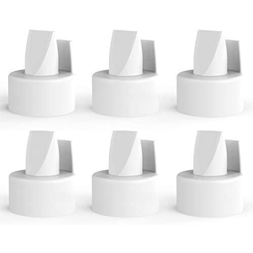 [6-Count] Papablic Duckbill Valves for Spectra and Medela, Replaceable Duckbill Valves for Spectra S1 Spectra S2 valves and Medela Pump in Style, BPA/DEHP Free
