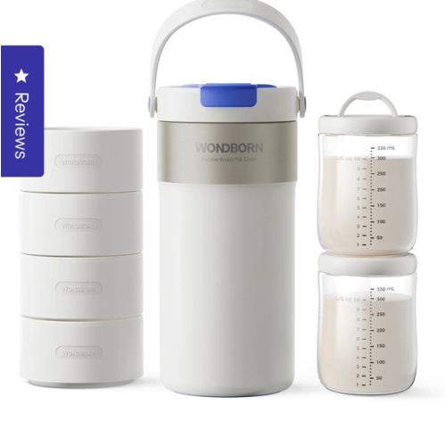 WONDBORN 22Oz Portable Breast Milk Cooler for Outdoors