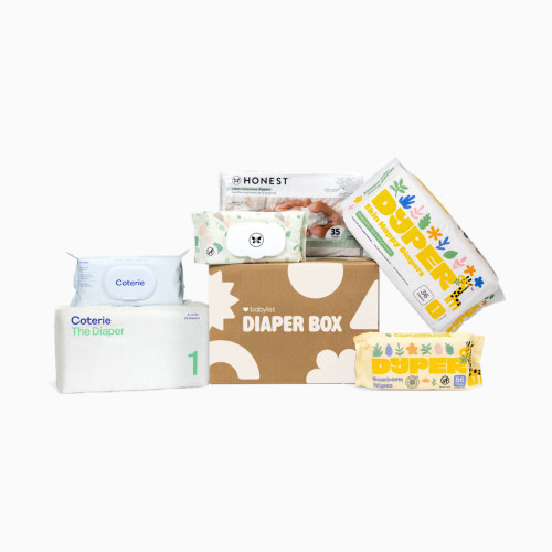 Babylist Diaper Box - 104 Diapers & 172 Wipes