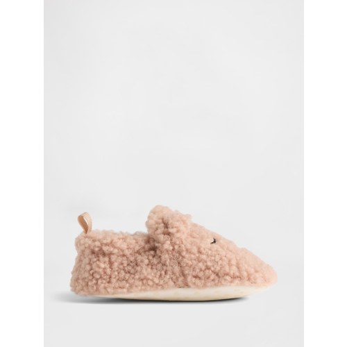 Baby Brannan Bear Sherpa Slippers | Gap Factory