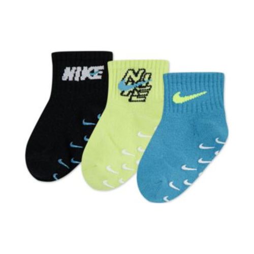 Baby Boy Rhythm Rush Gripper Socks, 3 Pack