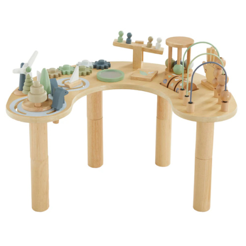 Wooden Activity Table for Toddlers | Hi-Lo | Wonder & Wise