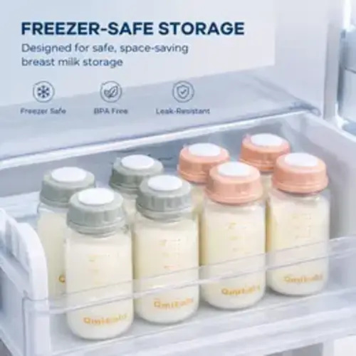 Every Pumping Mom Needs These 6oz Glass Breast Milk Storage Bottles, Leakproof Lids, BPA-Free Baby Feeding Essentials - TikTok Shop