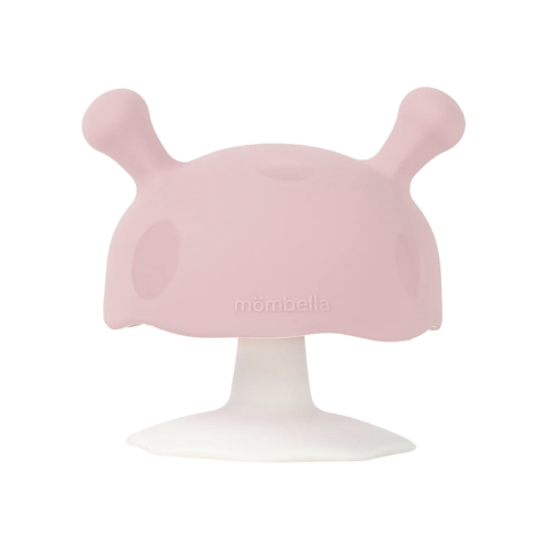 Mombella Mimi Mushroom Soothe Teether Toy For 3 Months Baby With A Fre – mombella