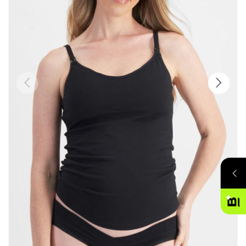 Buy Women's Damn Dry Milk Leaks Scoop Cami in Black Online | BONDS