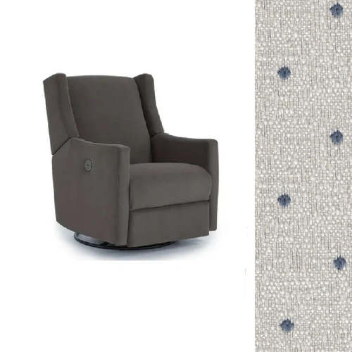 Storytime by Best Chairs Lillian Power Swivel Glider Recliner  - Lakeside 28922
