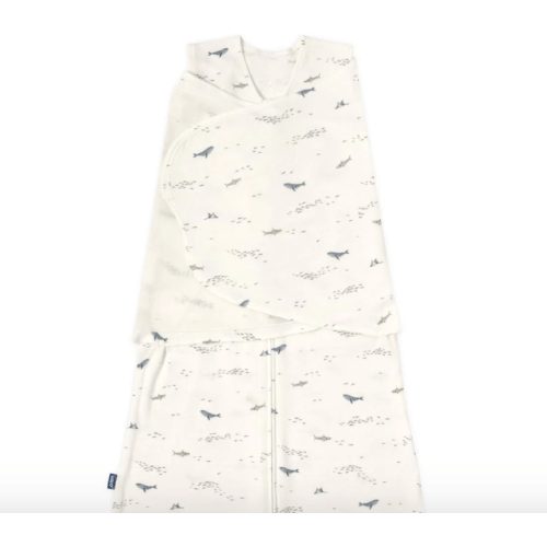Ocean Life Cotton Swaddle | HALO