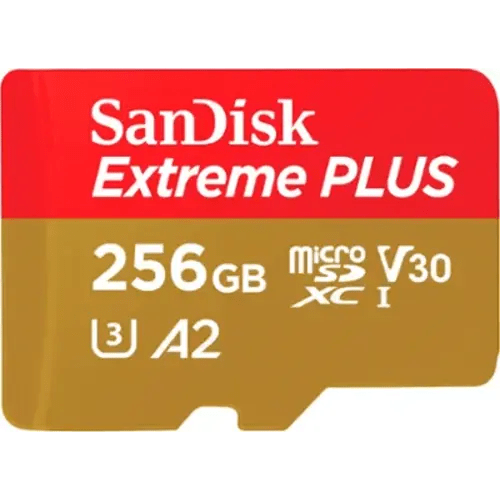 SanDisk Extreme PLUS 256GB microSDXC UHS I Memory Card SDSQXBD-256G-AN6MA - Best Buy