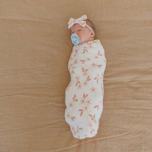 Knit Swaddle Blanket - Rue