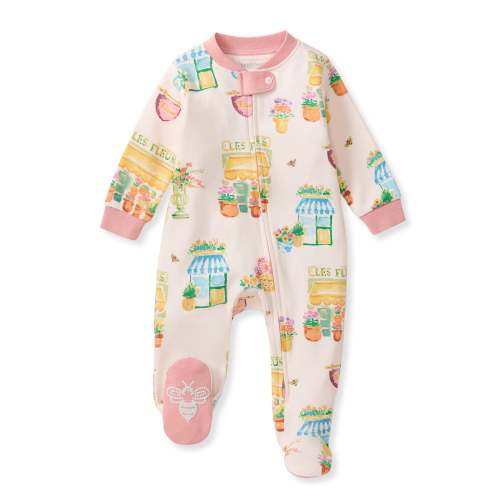 Les Fleurs Organic Cotton Sleep & Play – Burt's Bees Baby