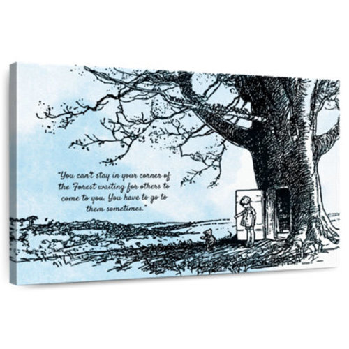 Zoomie Kids Ashelle Winnie The Pooh Friendship Quote | Wayfair