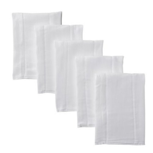 Gerber 10-Pack Cloth Diaper Prefold Premium 6-ply with absorbent padding