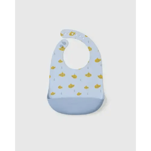 Silicone Bib Printed - Ocean Explorer