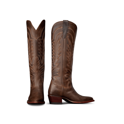 The Abby in Mocha Goat - Women's Cowgirl Boot | Tecovas