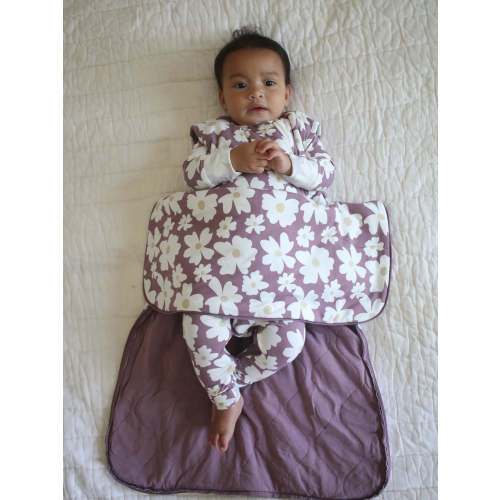 Blossom Mauve 1.0 TOG Bamboo Viscose Sleep Sack | günamüna