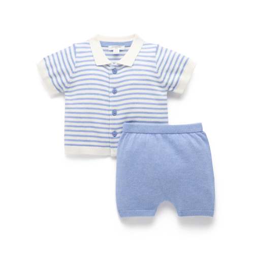 Knitted Polo Set