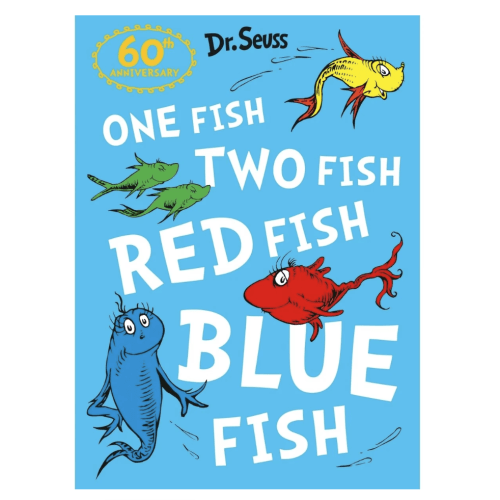 One Fish, Two Fish, Red Fish, Blue Fish by Dr Seuss - Book