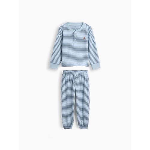Baby & Toddler Stripe Henley Outfit Set