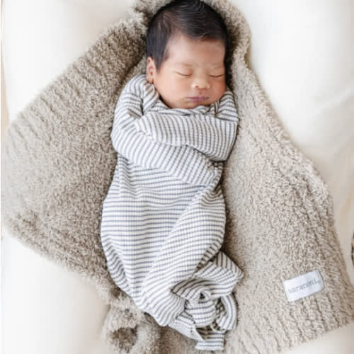 Bamboni® Mini Blanket in Taupe