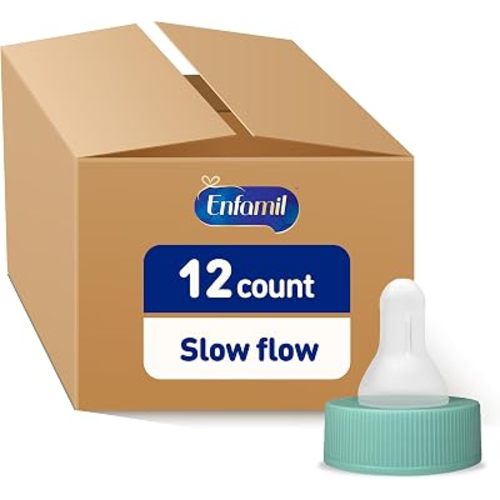 Enfamil Slow-Flow Soft Nipple for premature Infants , 12 CT