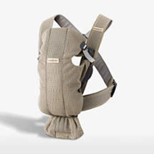 BABYBJÖRN ™ Light Beige Mini 3D Jersey Baby Carrier