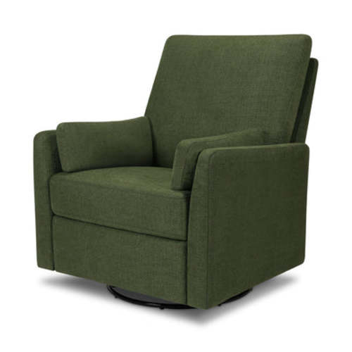 Ethan Recliner and Swivel Glider - Performance Forest Green Linen