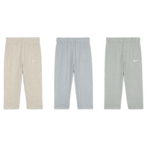 Nike Essentials Baby (0-9M) Pants (3-Pack)