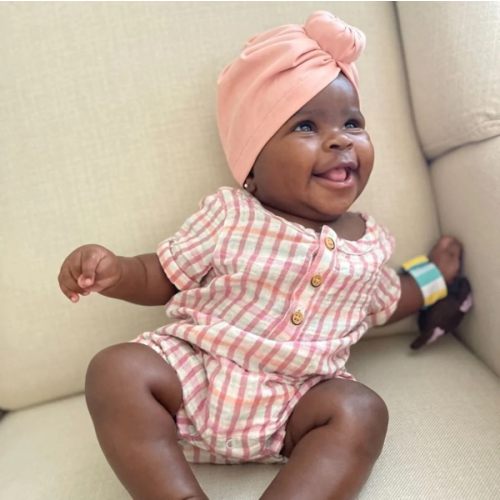 Adjustable Satin Lined Turban-Bubblegum – Aarin & Co.
