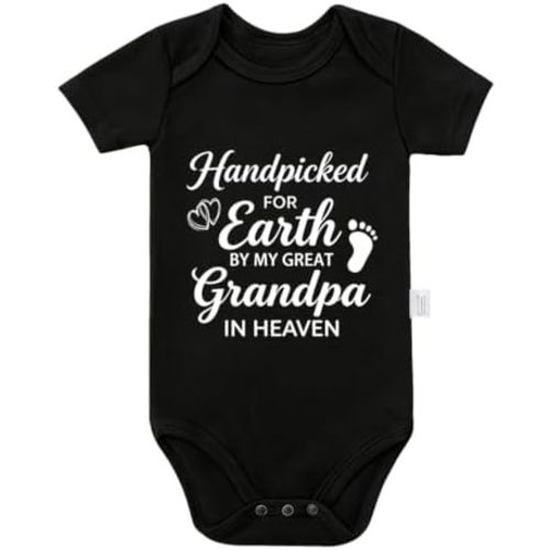Baby Short Sleeve Bodysuits, Newborn Romper Gifts for Girls Boys 0-24 Month