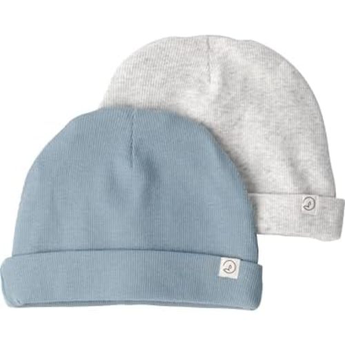 Little Planet by Carter's Unisex-Baby 2-Pack Caps Made with Organic Cotton