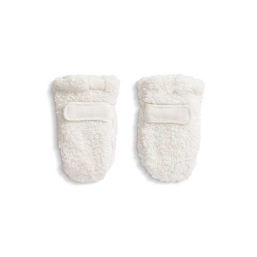 Baby Bear High-Pile Fleece Mittens, 0-12 M