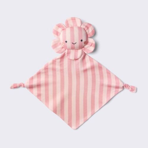 Printed Security Blanket - Flower - Cloud Island™: Rayon, Animals Pattern, 14"x14"