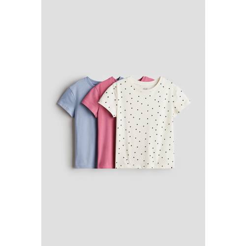 3-PACK COTTON JERSEY TOPS