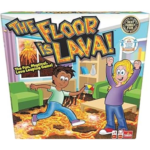 The Original The Floor is Lava! Game by Endless Games - Interactive Game For Kids And Adults - Promotes Physical Activity - Indoor And Outdoor Safe