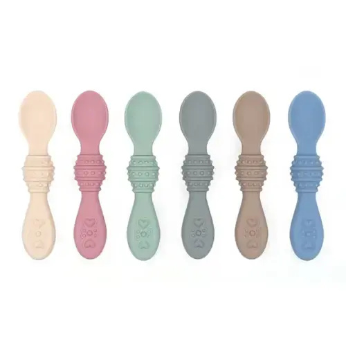 Baby Silicone Spoons | First Stage Infant Spoons