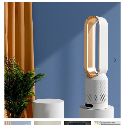 Airpure | 3-in-1 Air Cooler with Air Purifier | Oscillation and Touch LED