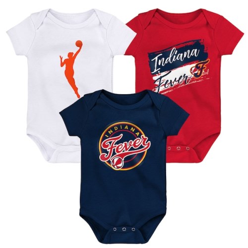 Infant Indiana Fever Outerstuff Destiny 3-Piece Creeper Set