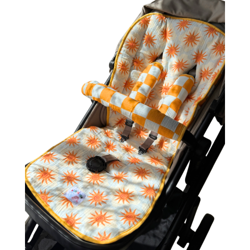 Classic Reversible Pram Essentials 3-Piece Set - Sunny Side (PRE ORDER – AEGI BLOOM