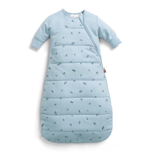 ergoPouch Sheeting Side Zip Sleeping Bag 3.5 Tog Dragonflies Size 8-24 Months