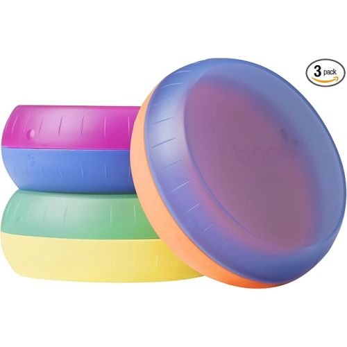 Boon Nursh Storage Buns Baby Bottle Organizer - Color Block - 3 Count