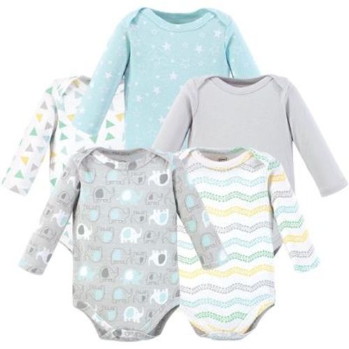 Little Treasure Luvable Friends Long-Sleeve Bodysuits 5pk