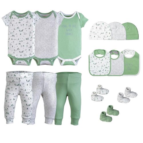 Baby Girl Clothes – 100% Cotton, Soft & Breathable Newborn Essentials and Gifts, Fits 3 to 6 Months