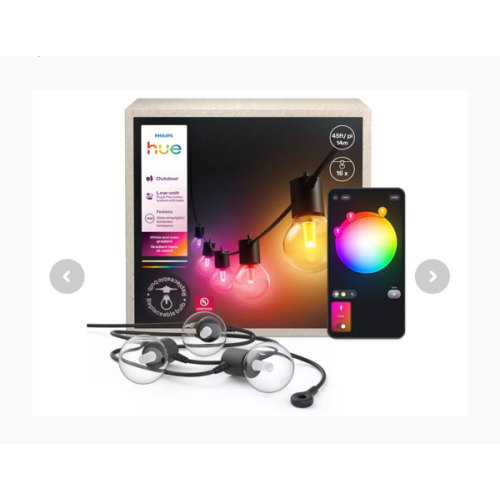 Festavia globe bulb string lights 45 ft | Philips Hue