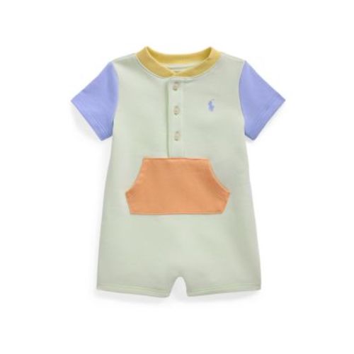Baby Boys Color Blocked Terry Henley Shortall