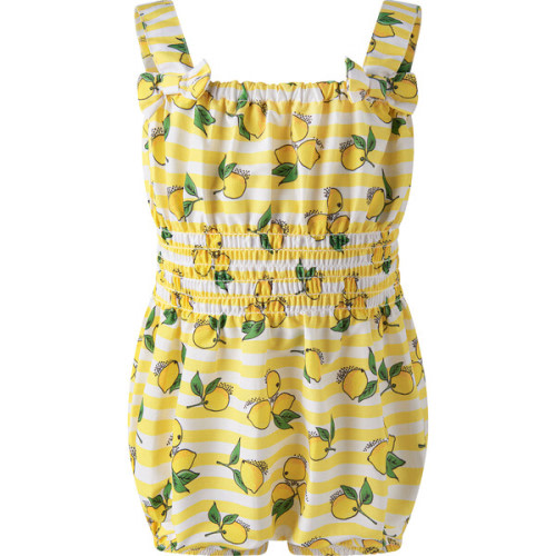 Lemon Stripe Swim Bubble, Yellow - Rachel Riley | Maisonette
