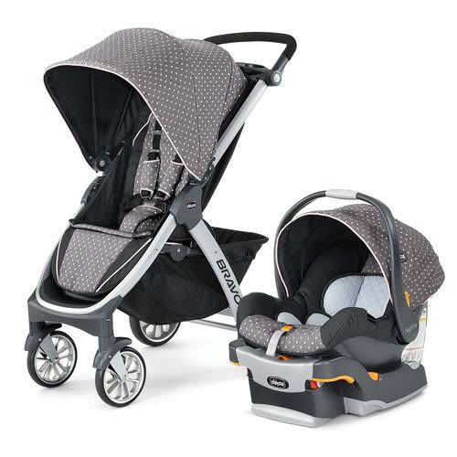 Chicco | Chicco Bravo Trio Travel System Stroller - Lilla