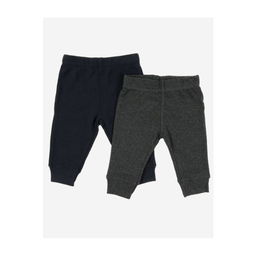 Baby Pants & Leggings Set, Navy Crawling Pant + Colored Legging
